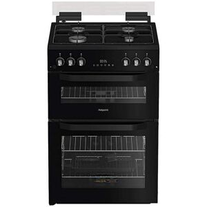 Hotpoint HTG6GDCB1 Black Gas Freestanding Cooker - Kitchen Appliance Hotpoint HTG6GDCB1 Black Gas Freestanding Cooker - Kitchen Appliance