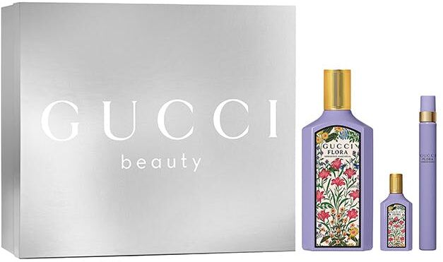 Gucci Flora Gorgeous Magnolia Eau De Parfum 100ml Gift Set