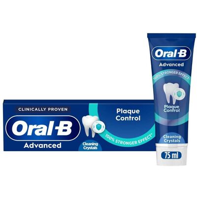 Oral-B Advanced Plaque Control Cleaning Crystals Toothpaste - Toothpaste Oral-B Advanced Plaque Control Cleaning Crystals Toothpaste - Toothpaste
