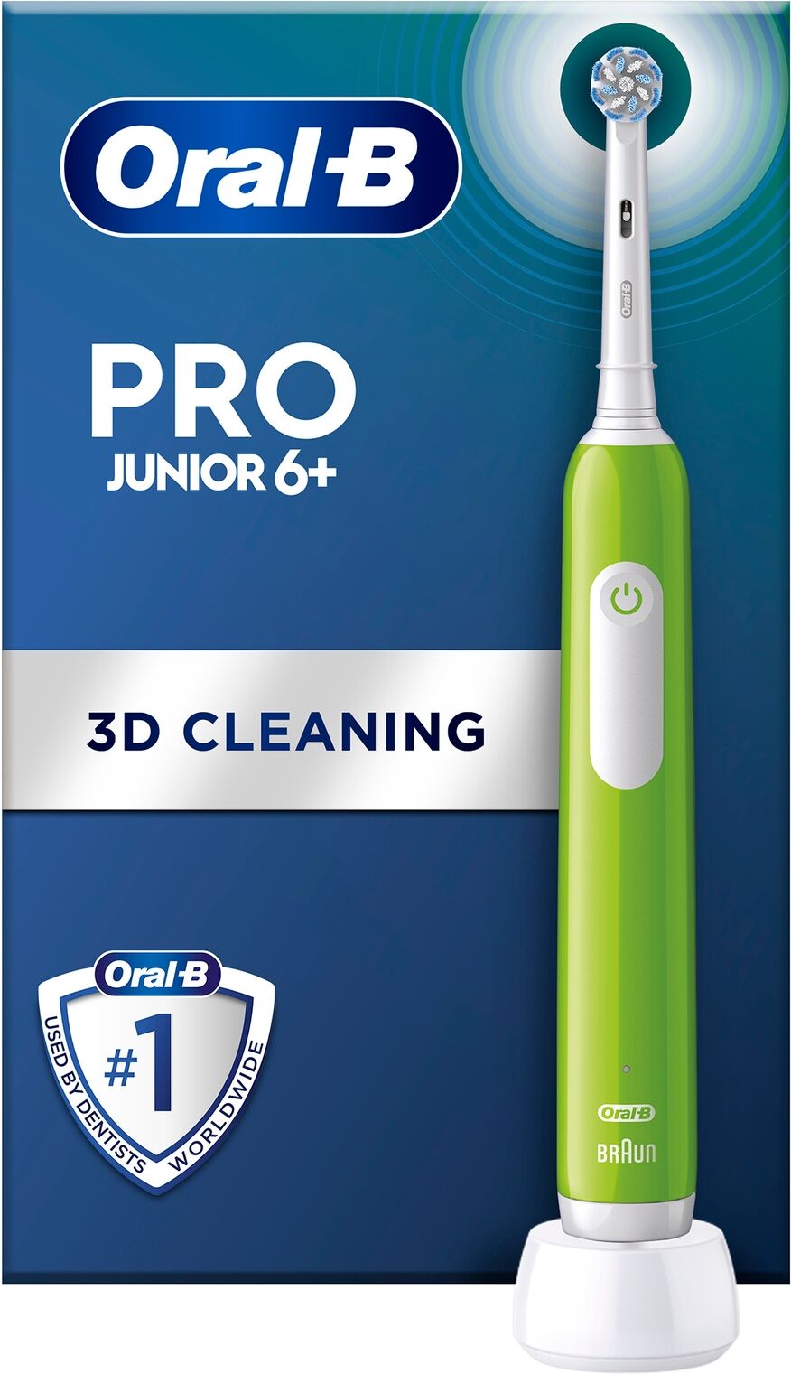 Oral-B Oral B Junior Green - Without Toothpaste - Toothbrush