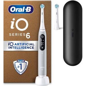 Oral-B iO6 Electric Toothbrush Grey with Travel Case and Extra Head Oral-B iO6 Electric Toothbrush Grey with Travel Case and Extra Head