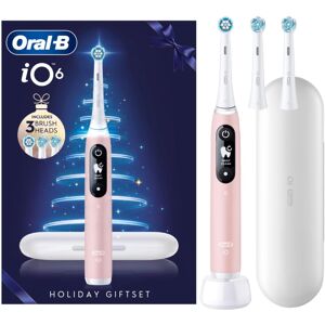 Oral-B iO6 Pink Sand Electric Toothbrush + 3 Toothbrush Heads Holiday Gift Set Oral-B iO6 Pink Sand Electric Toothbrush + 3 Toothbrush Heads Holiday Gift Set
