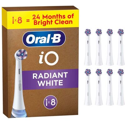 Oral-B iO White Toothbrush Head - Advanced Plaque Removal Oral-B iO White Toothbrush Head - Advanced Plaque Removal