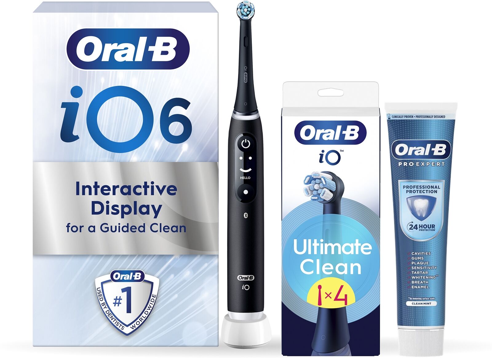 Oral-B iO6 Fresh Breath Bundle