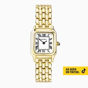 Sekonda Sekonda Monica Ladies Watch   Gold Alloy Case & Bracelet with White Dial   40144