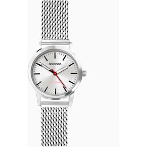 Sekonda Sekonda Nordic Ladies Watch   Silver Case & Stainless Steel Mesh Bracelet with Silver Dial   40488