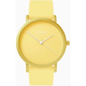 Sekonda Sekonda Palette Ladies Watch   Yellow Case & Silicone Strap with Yellow Dial   40551