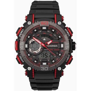 Sekonda Sekonda Malvern Digital Men’s Watch   Black Plastic Case & Strap with Black Dial   30166