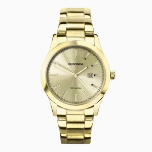 Sekonda Sekonda Taylor Ladies Watch   Gold Case & Stainless Steel Bracelet with Champagne Dial   40428