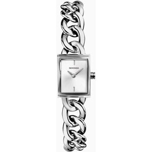 Sekonda Sekonda Claudia Ladies Watch   Silver Case & Brass Bracelet with Silver Dial   40503