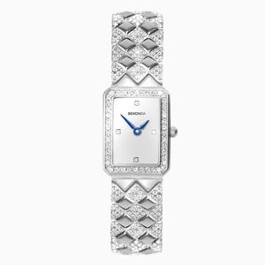 Sekonda Sekonda Sparkle Ladies Watch   Silver Case & Alloy Bracelet with White Dial   40510
