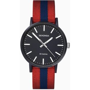 Sekonda Sekonda Minimal Men's Watch Blue Case & Nylon Strap with Blue Dial 1582 Sekonda Sekonda Minimal Men's Watch Blue Case & Nylon Strap with Blue Dial 1582