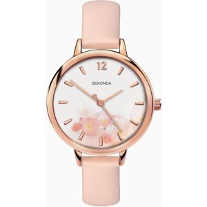Sekonda Sekonda Ladies Watch Rose Gold Case & PU Strap with White Dial 2624 Sekonda Sekonda Ladies Watch Rose Gold Case & PU Strap with White Dial 2624