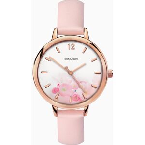 Sekonda Sekonda Ladies Watch Rose Gold Case & PU Strap with White Dial 2625 Sekonda Sekonda Ladies Watch Rose Gold Case & PU Strap with White Dial 2625