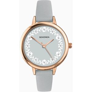 Sekonda Sekonda Ladies Watch Rose Gold Case & PU Strap with Grey Dial 2819 Sekonda Sekonda Ladies Watch Rose Gold Case & PU Strap with Grey Dial 2819