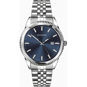 Sekonda Sekonda King Men's Watch Silver Case & Stainless Steel Bracelet with Blue Dial 1640 Sekonda Sekonda King Men's Watch Silver Case & Stainless Steel Bracelet with Blue Dial 1640