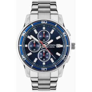 Sekonda Sekonda Midnight Chronograph Men’s Watch Silver Alloy Case & Stainless Steel Bracelet with Blue Dial 30207 Sekonda Sekonda Midnight Chronograph Men’s Watch Silver Alloy Case & Stainless Steel Bracelet with Blue Dial 30207