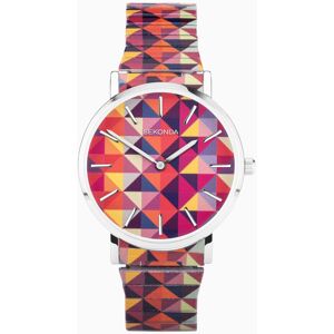 Sekonda Sekonda Maxima Ladies Watch Silver Alloy Case & Stainless Steel Expander Bracelet with Geometric Dial 40576 Sekonda Sekonda Maxima Ladies Watch Silver Alloy Case & Stainless Steel Expander Bracelet with Geometric Dial 40576
