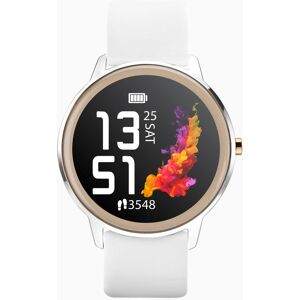 Sekonda Sekonda Flex Smart Watch Silver Case & White Silicone Strap 40454 Sekonda Sekonda Flex Smart Watch Silver Case & White Silicone Strap 40454