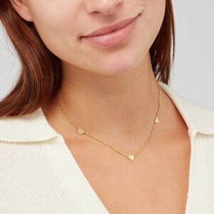 Sekonda Gold Heart Chain Necklace