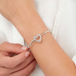 Sekonda Silver Heart Bangle