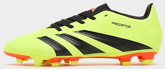 adidas Predator Club FxG - Team Solar Yellow 2 / Core Black / Solar Red - Mens, Team Solar Yellow 2 / Core Black / Solar Red