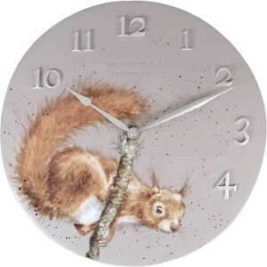 Royal Worcester Wrendale Wall Clock - Squirrel