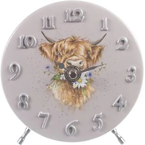 Wrendale Designs Mantel Clock - Cow