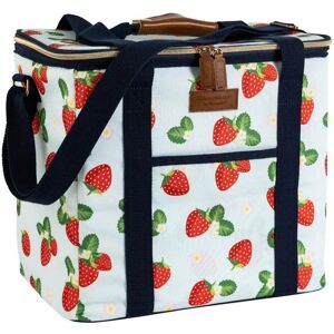 Navigate Strawberries & Cream Family Insulated Cool Bag - Aqua