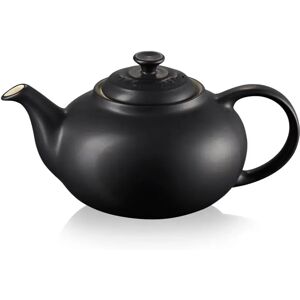 Le Creuset Stoneware Classic Teapot - Satin Black