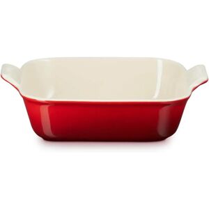 Le Creuset Heritage Stoneware 23cm Square Dish - Cerise