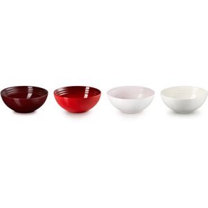 Le Creuset Petits Fours Set of 4 Stoneware Cereal Bowls