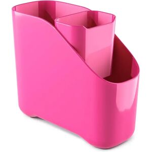 Zeal All In One Melamine Sink Tidy with Inner Bucket - Hot Pink