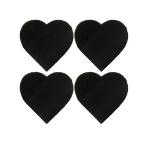 Selbrae House Set of 4 Slate Coasters - Heart