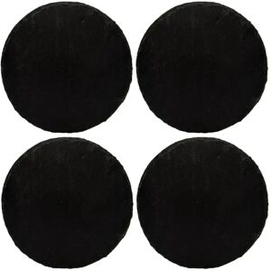 Selbrae House Set of 4 Slate Coasters - Round