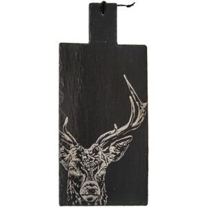 Selbrae House Large Slate Serving Paddle - Stag Prince