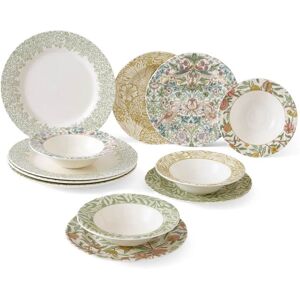 Spode Morris & Co 12-Piece Dinnerware Set