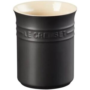 Le Creuset Stoneware Small Utensil Jar - Satin Black