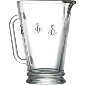 La Rochere Bee Embossed Clear Glass Jug - 1 Litre