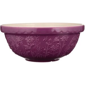 Mason Cash In The Meadow Daisy 26cm Stoneware Mixing Bowl - Berry