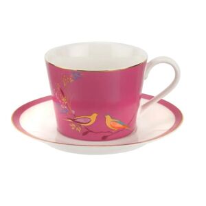 Sara Miller London Chelsea Tea Cup & Saucer - Pink