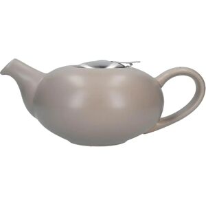 London Pottery Pebble Filter 4 Cup Teapot - Matt Putty