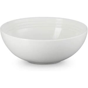 Le Creuset 24cm Round Stoneware Serving Bowl - White