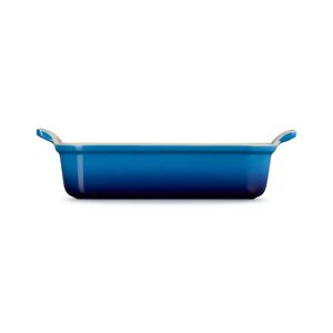 Le Creuset Heritage Stoneware 26cm Rectangular Deep  Dish - Azure