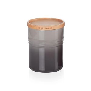 Le Creuset Stoneware Medium Storage Jar - Flint