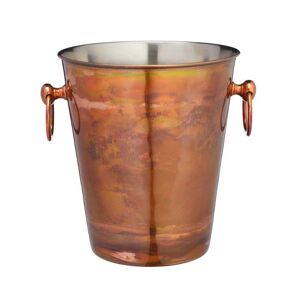 Barcraft Champagne Ice Bucket - Iridescent Copper