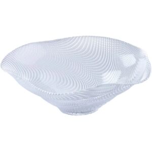 Anton Studio Designs Vortex Deep Glass Bowl - Clear