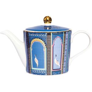 Sara Miller London India 4 Cup Teapot - Lattice Windows