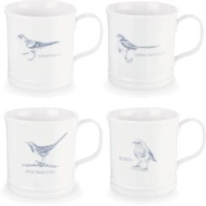 Mary Berry English Garden 4 Piece Mug Set - British Birds