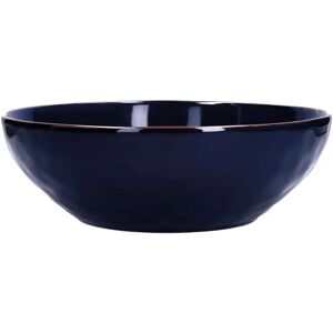 Rose & Tulipani Concerto Cobalto Indigo Blue Salad Bowl - 26cm